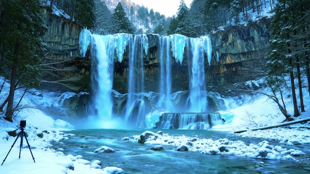 ТЫ ОТКЛЮЧИШЬСЯ ЧЕРЕЗ МИНУТЫ 💦 ОГРОМНЫЕ ВОДОПАДЫ В ДИКОМ ЛЕСУ