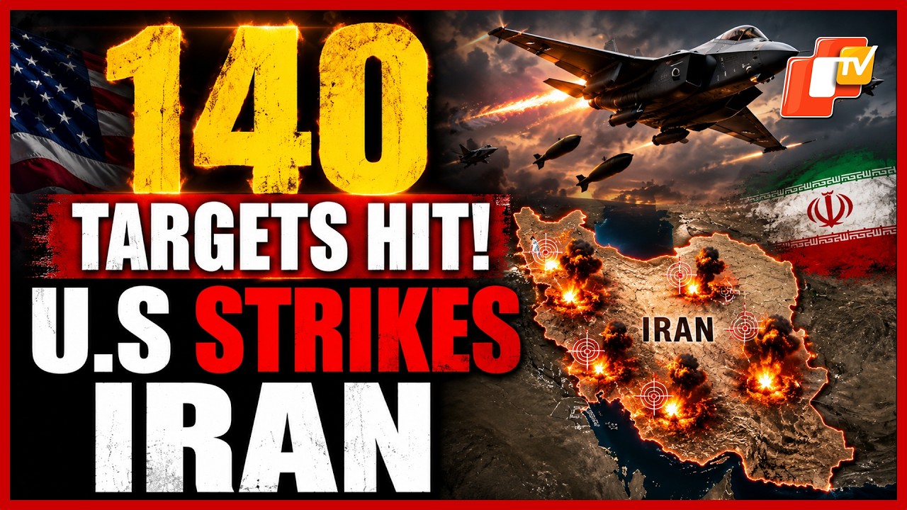 U.S Launches Massive Strike on Iran, Hits 140 Military Targets