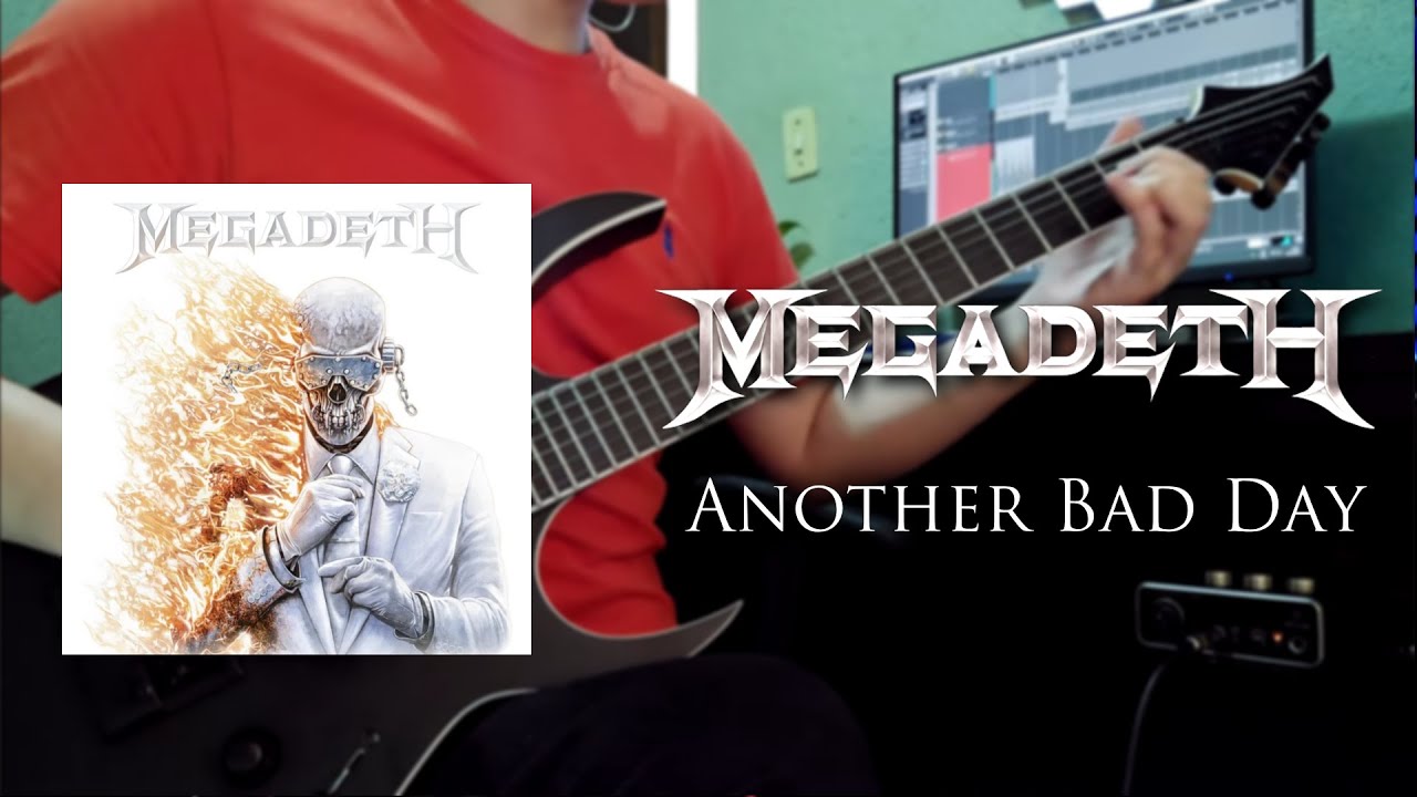 Megadeth - Another Bad Day (Full Guitar Cover & Tabs)