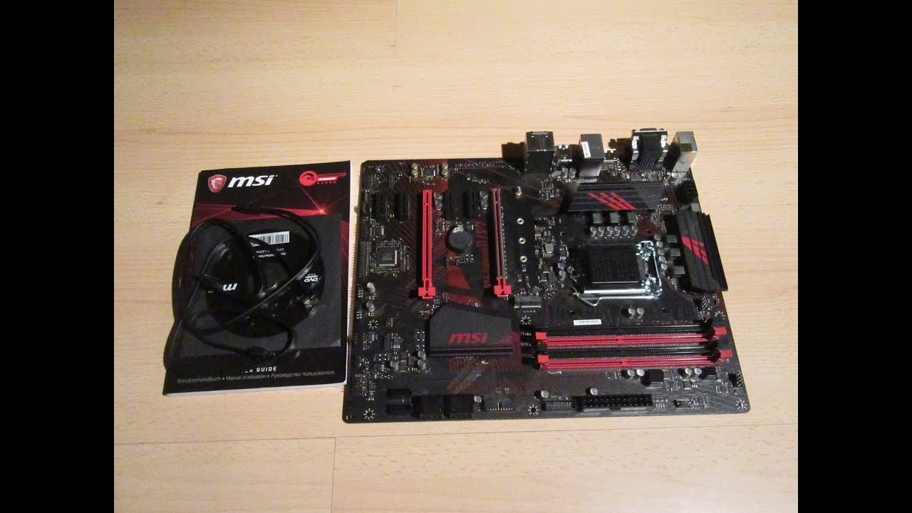 MSI Z370 Gaming Plus Intel 1151-V2 Mainboard Vorstellung
