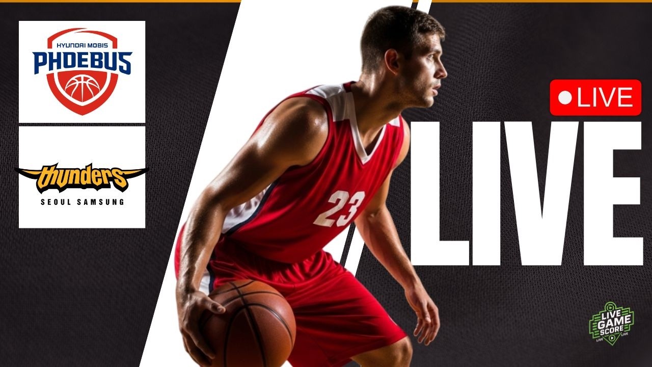 🔴 LIVE: ULSAN MOBIS PHOEBUS vs SEOUL SAMSUNG THUNDERS | KBL | PLAY BY PLAY | LIVE SCOREBOARD