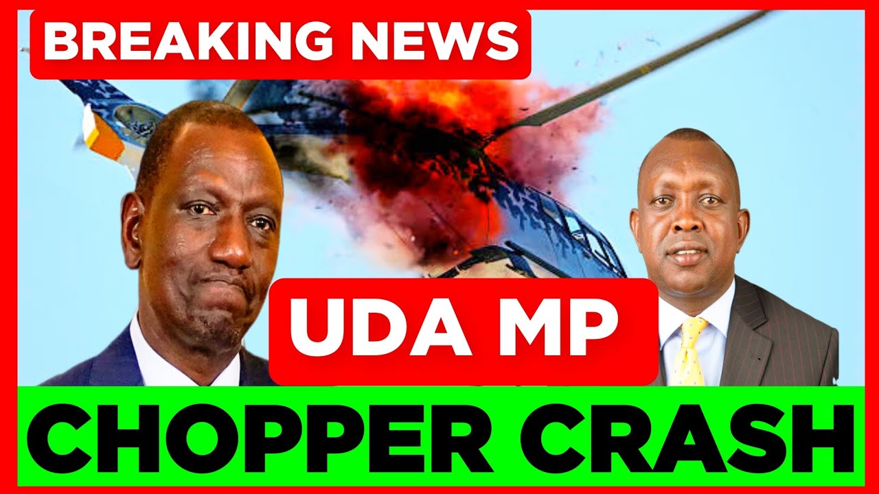 BREAKING NEWS! Panic in State house as UDA Mp Chopper Catches Fire in Baringo Today 