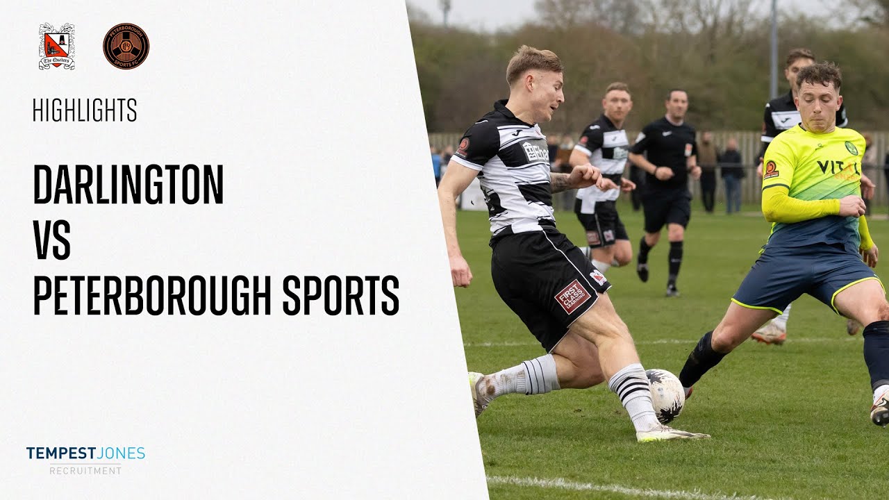 Darlington 1-0 Peterborough Sports - National League North - 2023/24