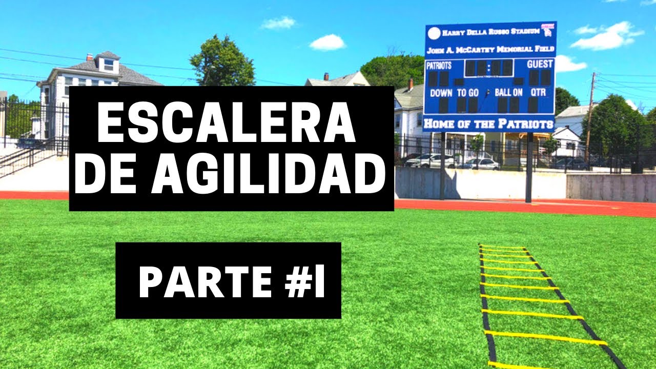 10 ejercicios  con escalera de agilidad PARTE #1