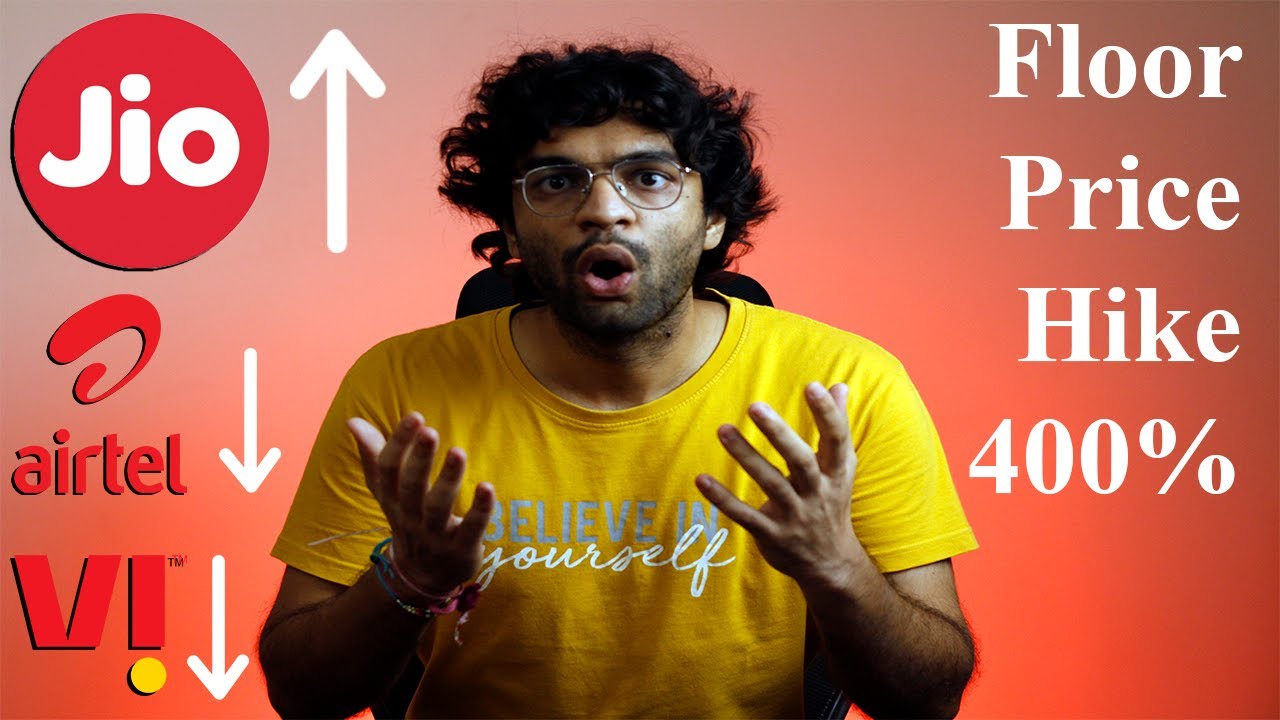 Airtel, Vi & Jio Price Hike 400% by 2022 | Mobile Data Price Hike