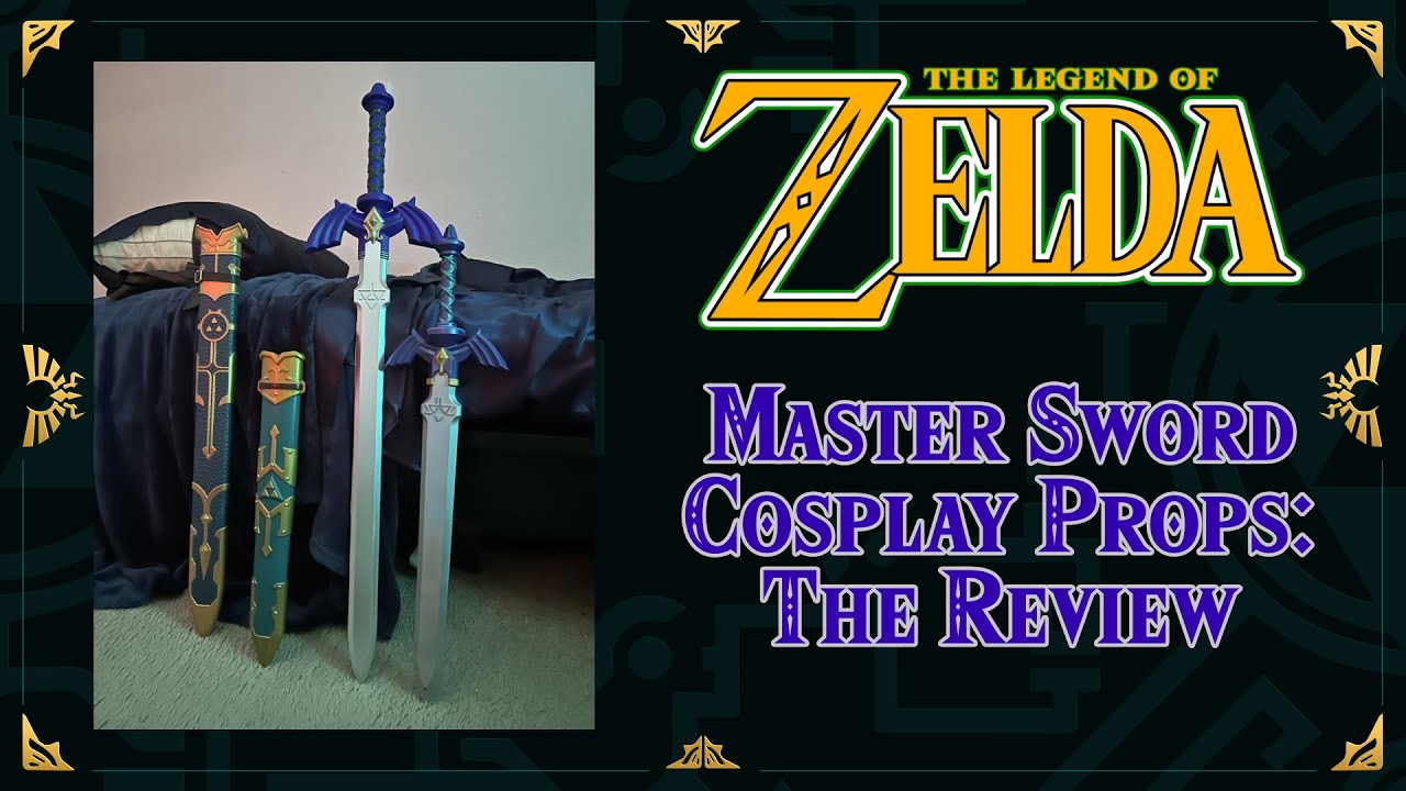 Major Reviews: Master Sword Cosplay Props