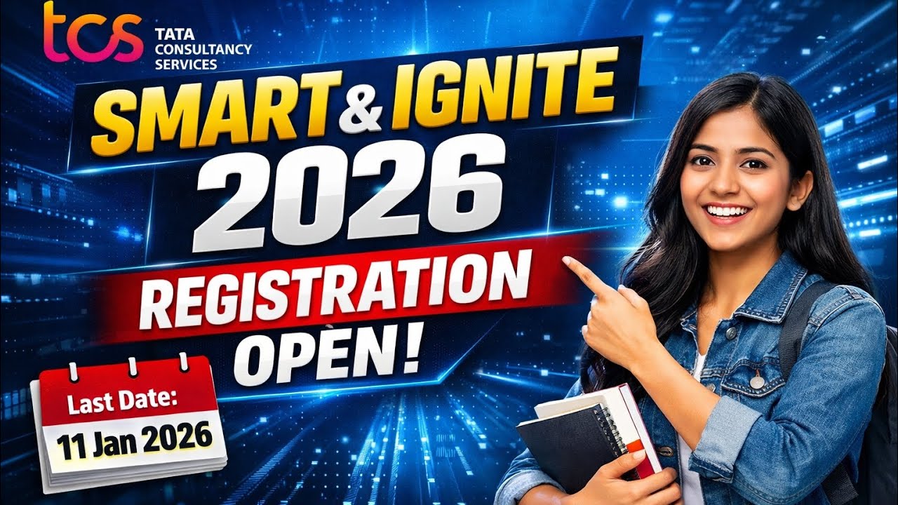 TCS Smart & Ignite 2026 Registration 🔥 Step-by-Step Guide | Apply Now (NextStep)