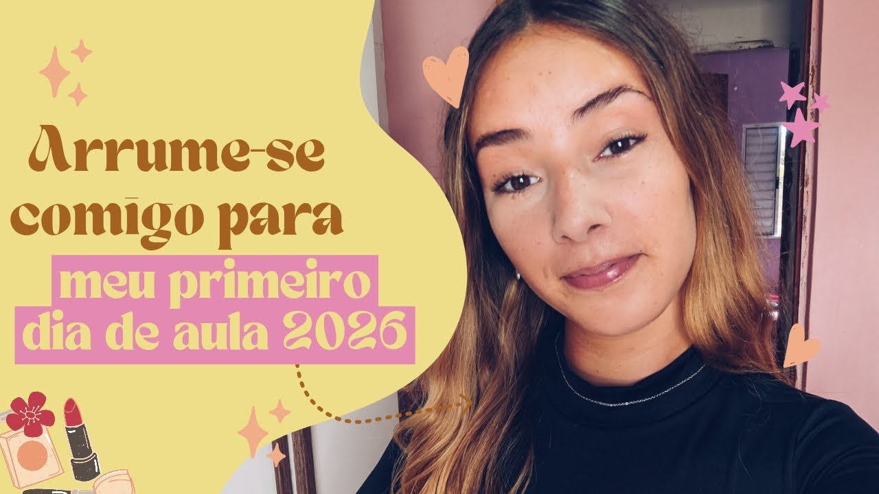 Arrume-se comigo para meu último primeiro dia de aula!!