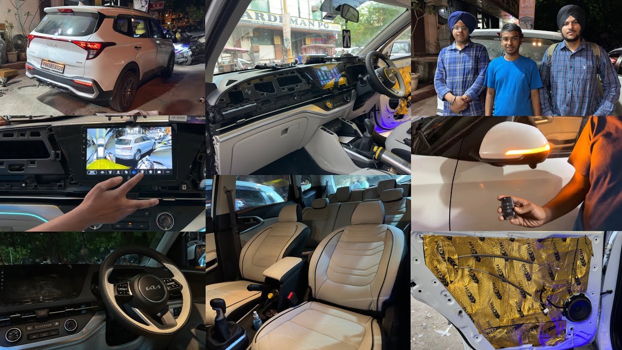 KIA CARENS की MODIFICATION वो भी इस रेट पर - 2023 Kia Carens Modified | OEM Accessories 12000*