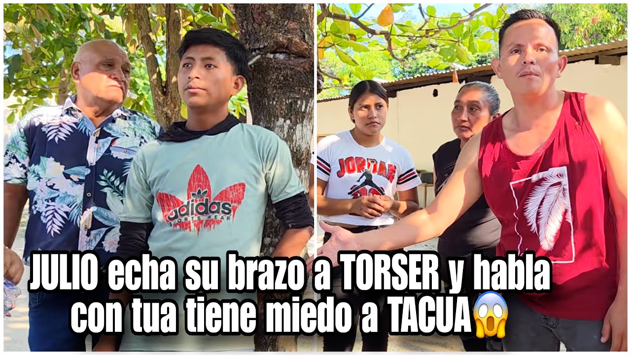 JULIO renuncia al canal por miedo a TACUASIN y le quiere quitar asu mujer