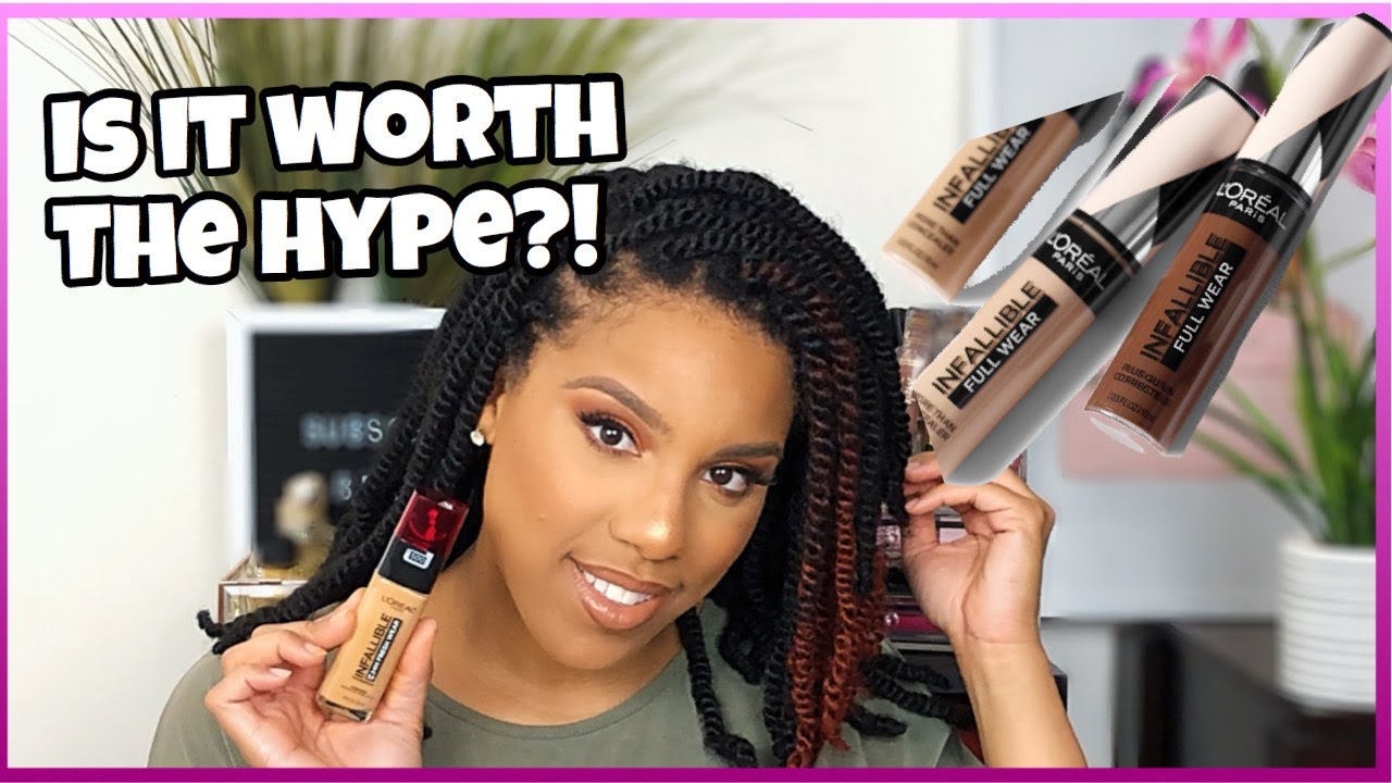 TESTING LOREAL INFALLIBLE FRESH WEAR FOUNDATION + CONCEALER| IS IT WORTH THE HYPE?| LaMonicas Lab