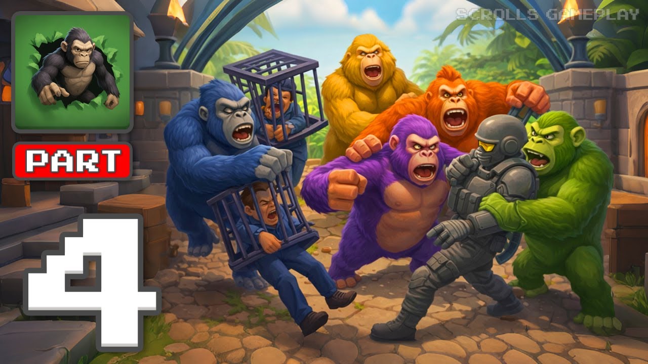 Primatus - Gameplay Walkthrough Part 4 - Evolve Survive Dominate (iOS, Android)