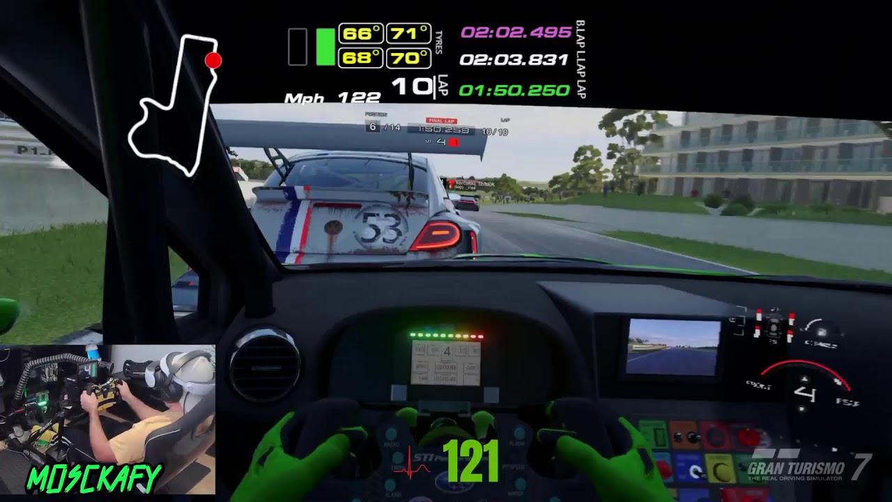 #GT7 #VR2 #InsideTheCar #Daily race C Mount Sunday Carnage!