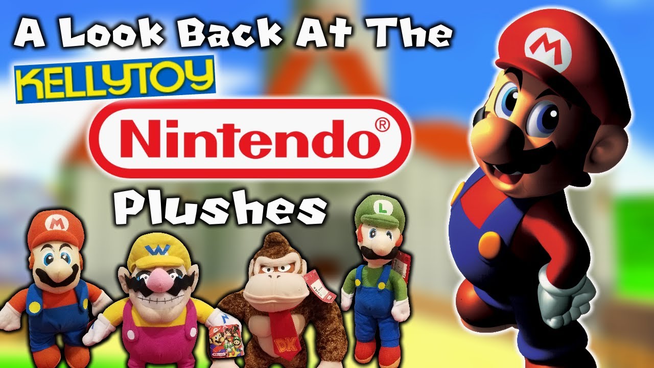 Взгляд назад на плюшевые игрушки Nintendo Kellytoy!