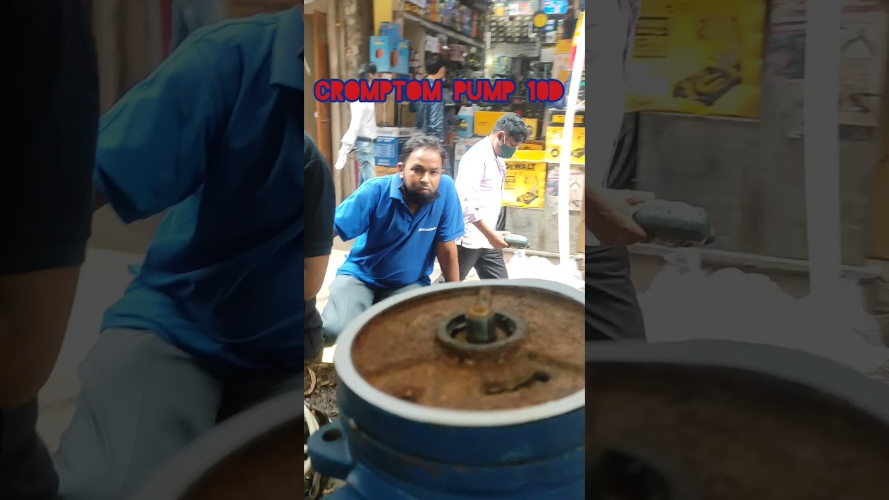 CROMPTOM 10D PUMP JAM HOW TO REPAIR AND SET PUMP  AND TEST SUCTION