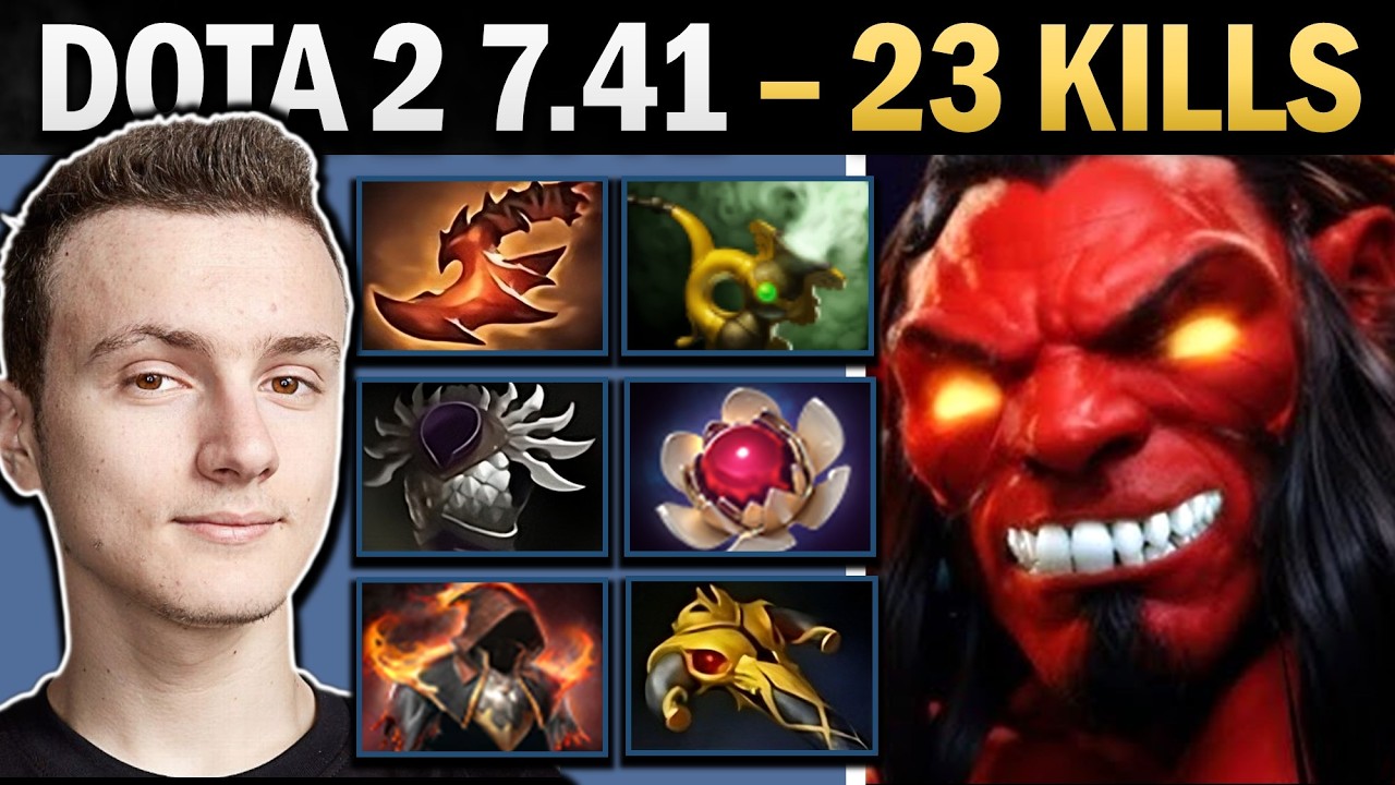 Axe в Dota 2 7.41: 23 убийства и разбор игры &mdash; Геймплей Dota
