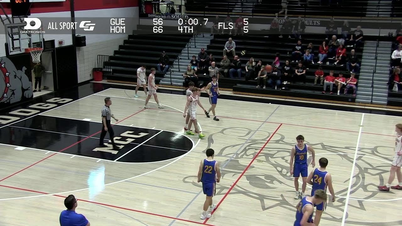 Algona vs Humboldt High School Boys' Varsity Basketball