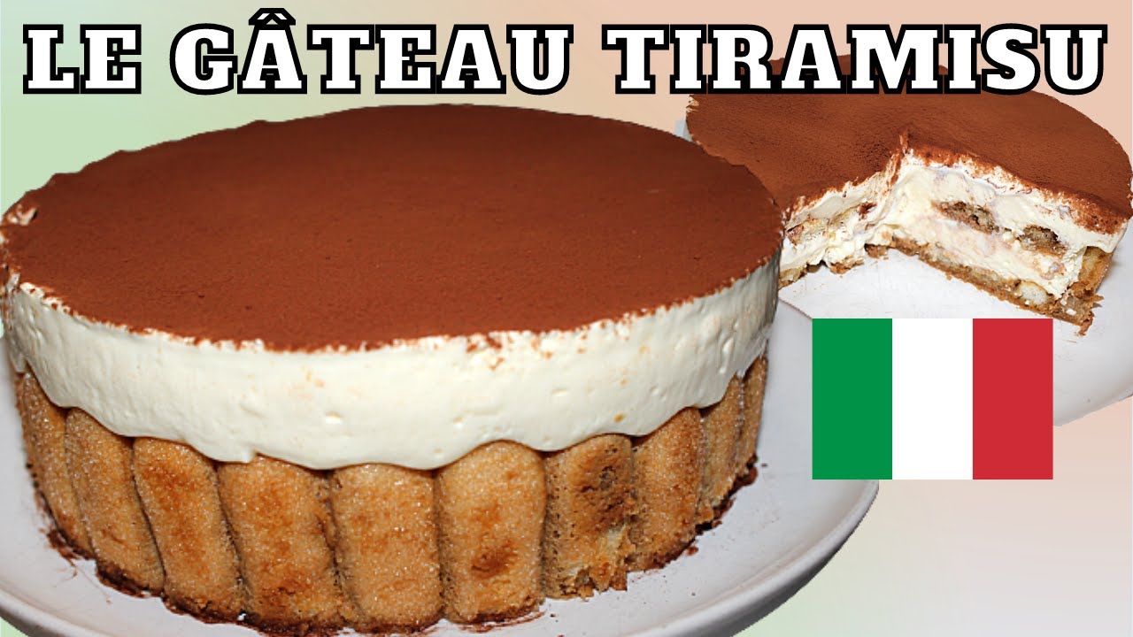 Gâteau Tiramisu Facile