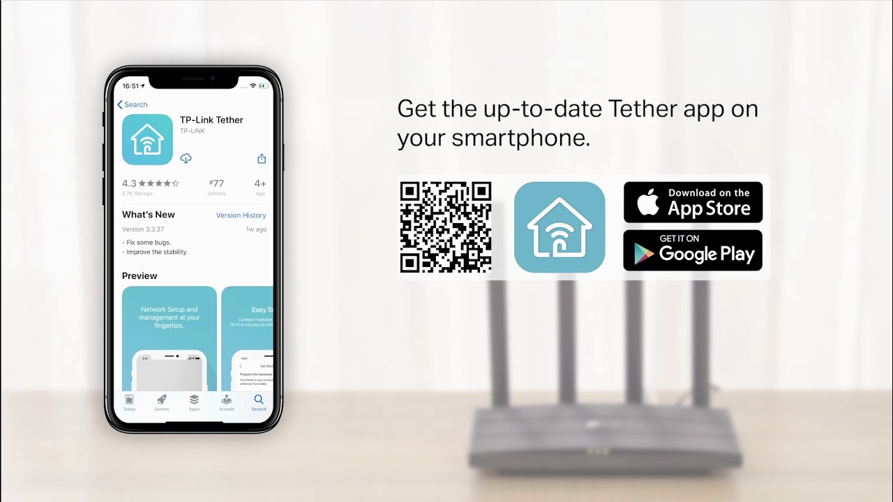 How to set up TP-Link Archer C6U via Tether app