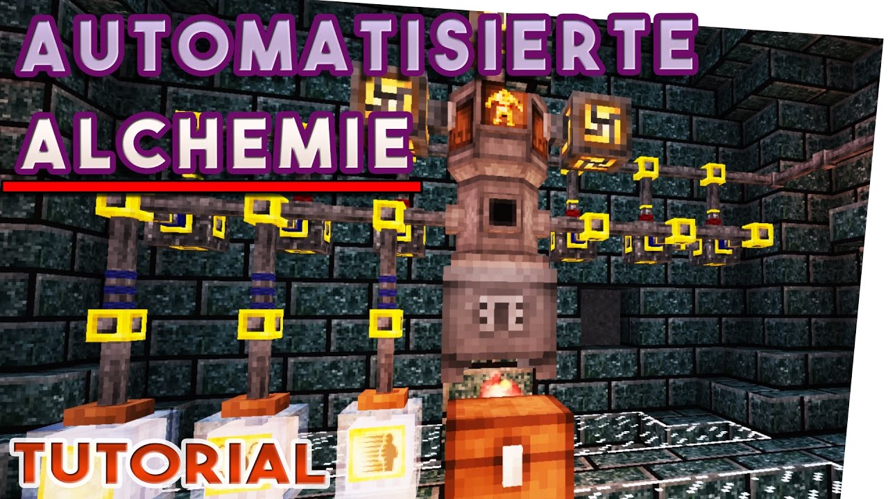 Thaumcraft Alchemie Automatisieren (Thaumcraft Style ..)  Essentia und Tiegel kombinieren - Tutorial