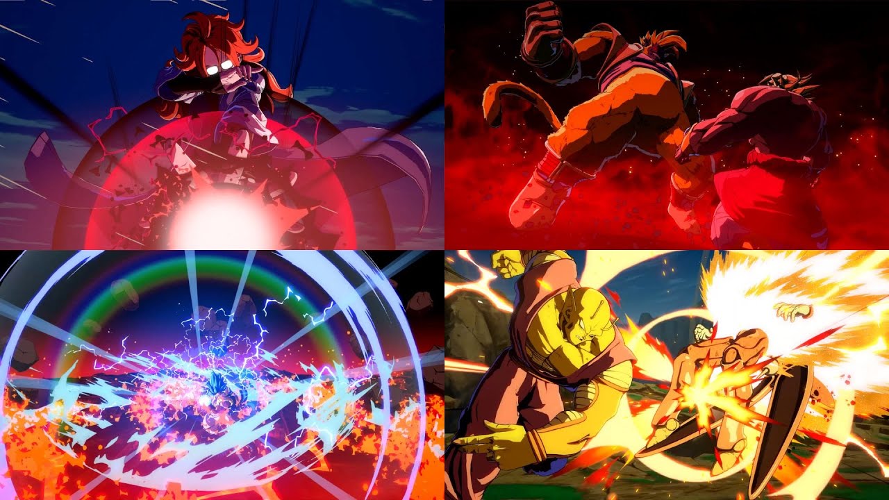 Dragon Ball FighterZ [No HUD] All Super and Ultimate Moves