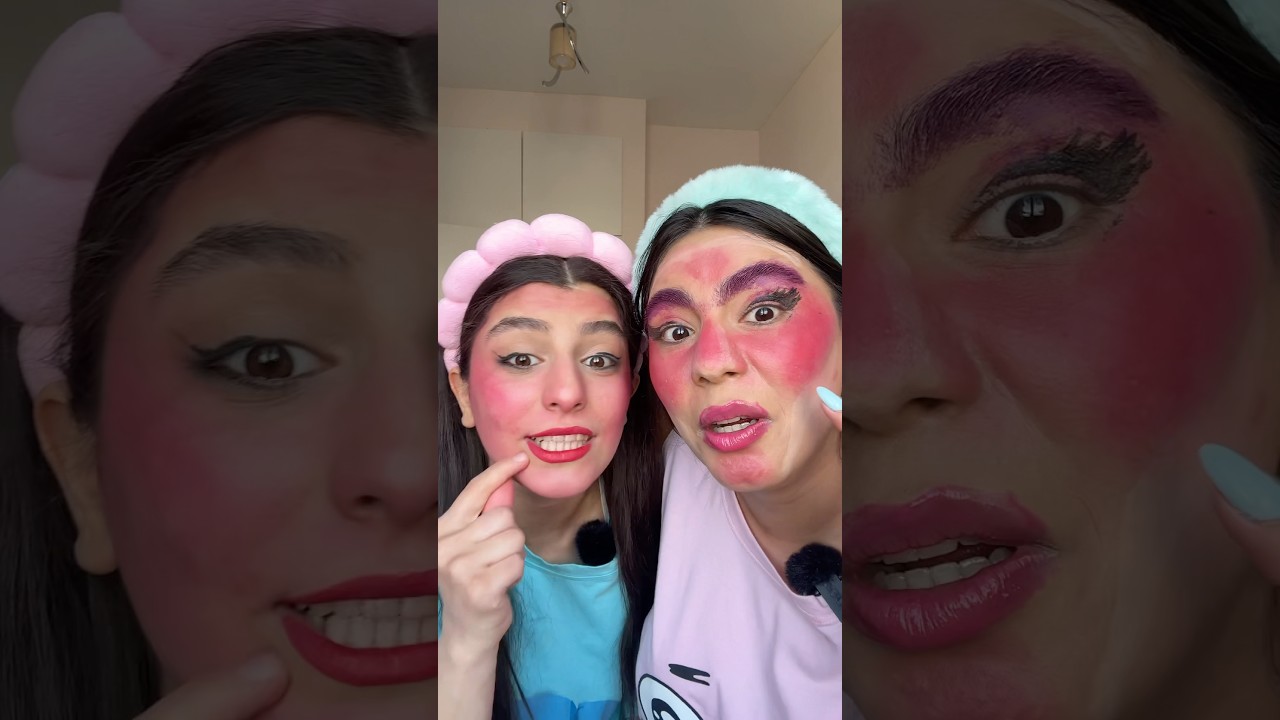 میکاپ با چشم بسته🙈|پارت ۱۱😂