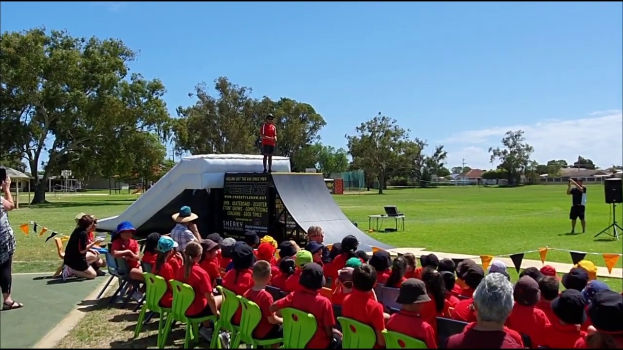 Getting rad at Gibbs Street primary school