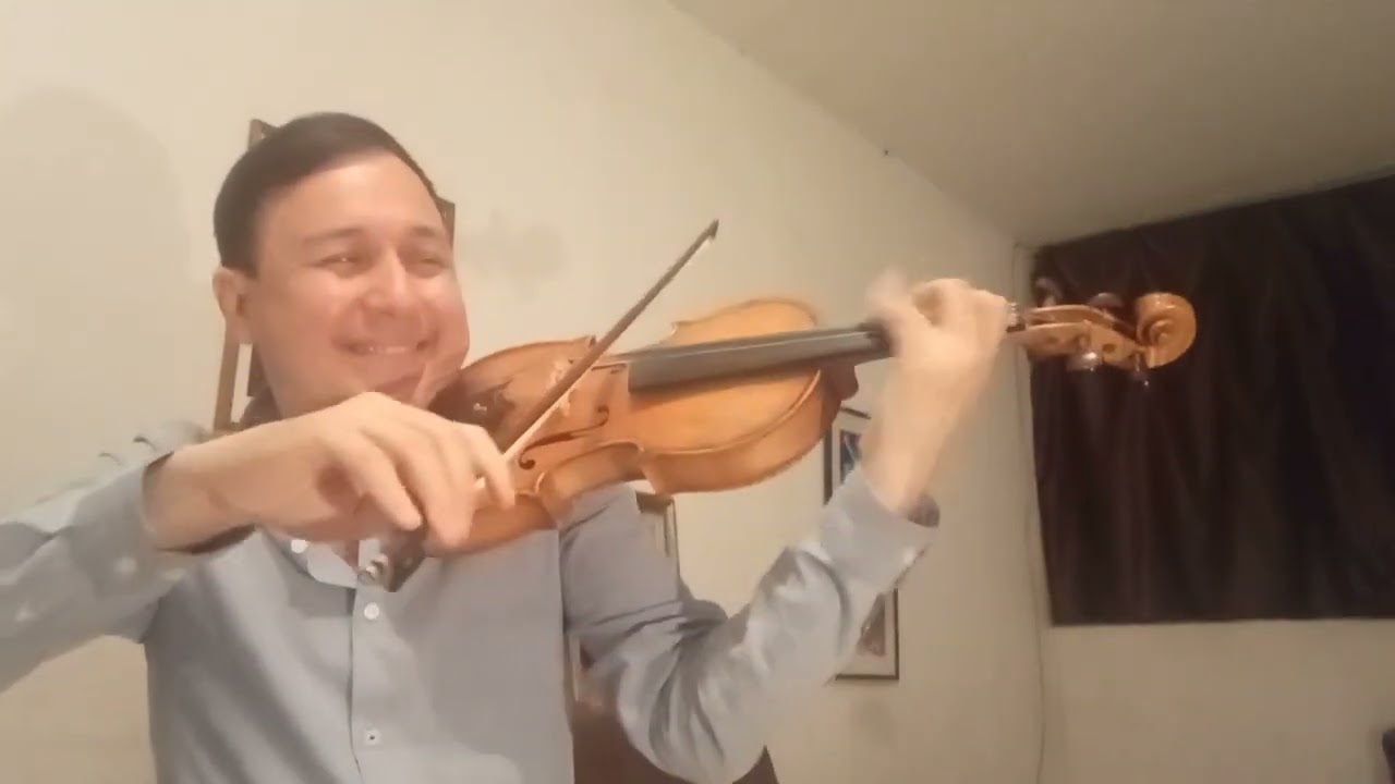 Al tocar Violín comodidad en la mano Izquierda y derecha siempre!