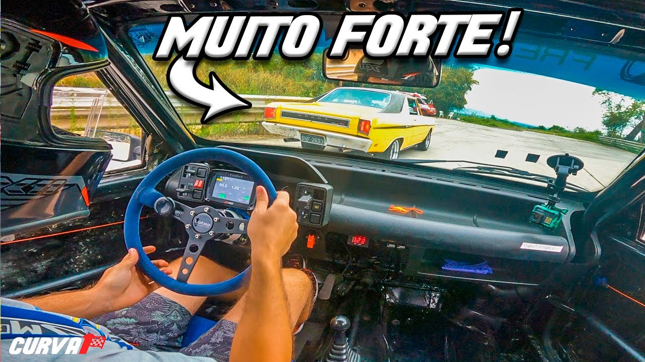 FIAT UNO 1.6 VS DODGE CHARGER RT 350CV!!🔥🏁