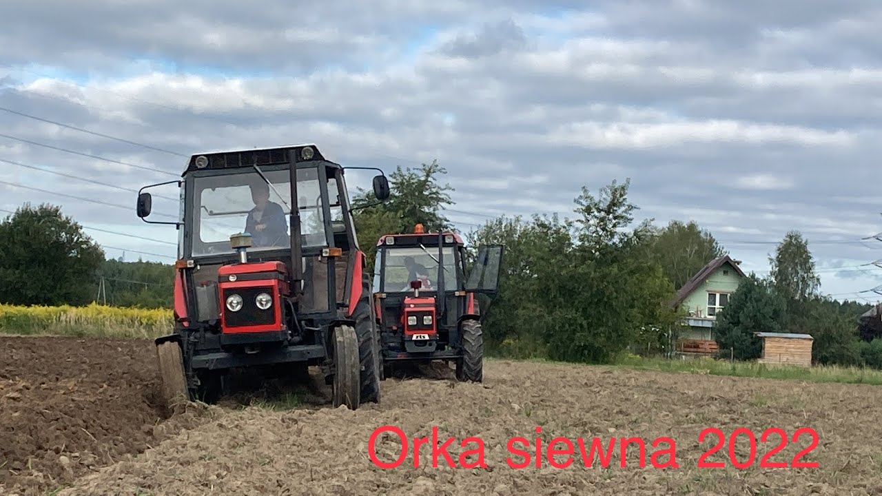 Orka siewna 2022!!!! Dwa zestawy!!!Zetor6211 i 7245!!!!