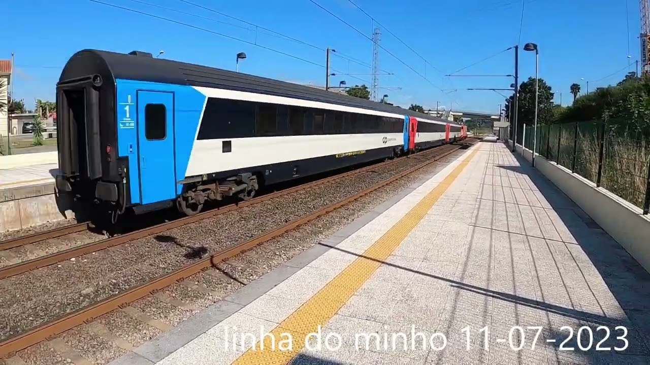 comboios em Famalicão