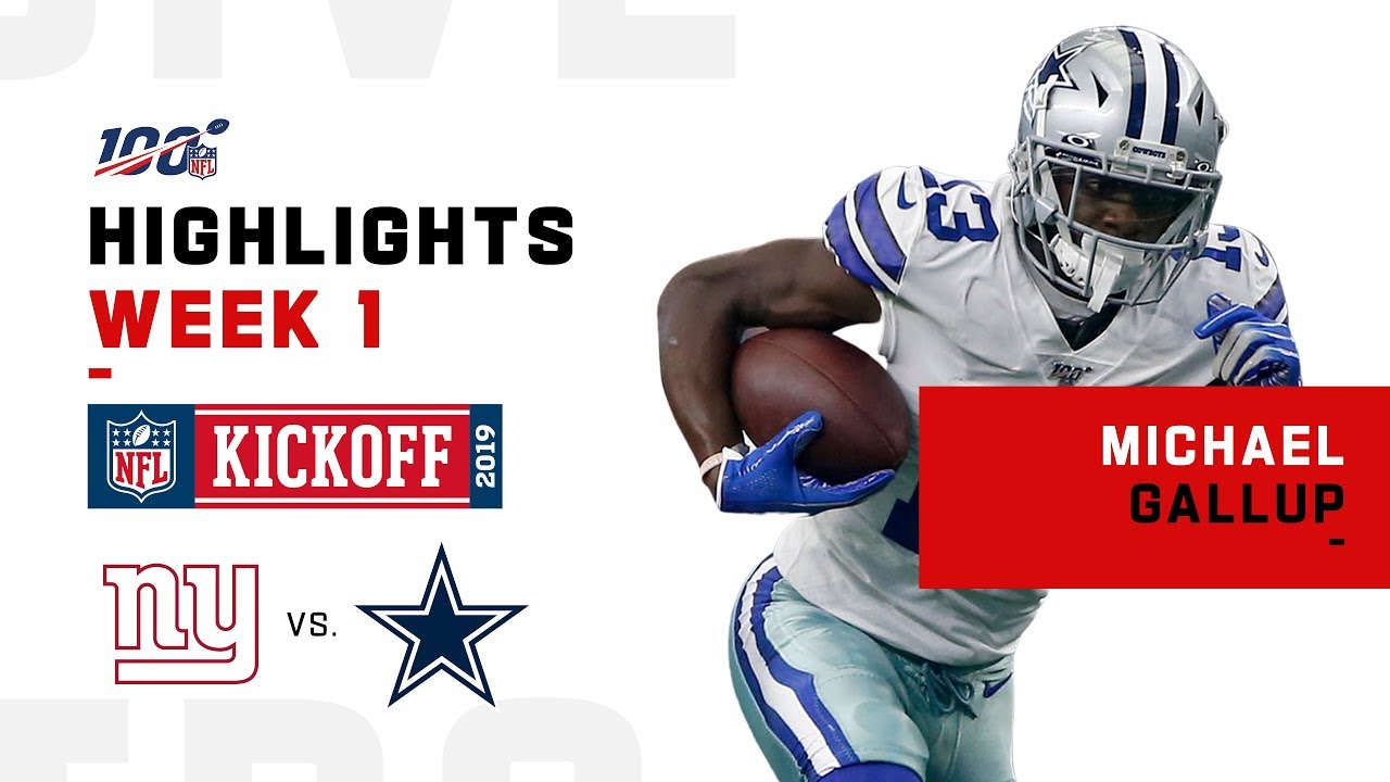 Michael Gallup's 158-Yd Day | NFL 2019 Highlights
