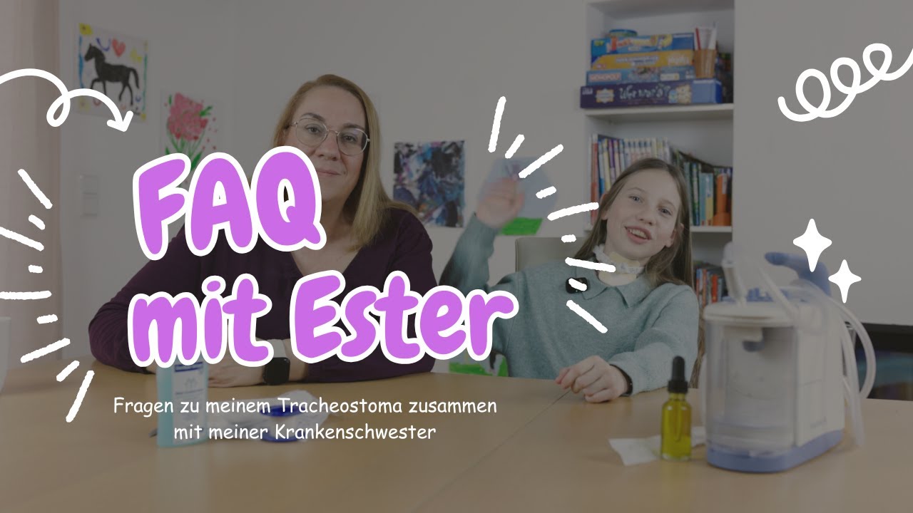 Alltag mit Tracheostoma – ich beantworte eure Fragen ✨ | Q&A mit meiner Krankenschwester Ester 🤍