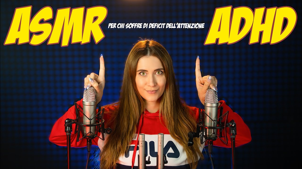 ASMR ADHD - solo per chi soffre di deficit dell'attenzione | Asmr Ita | Asmr with Sasha