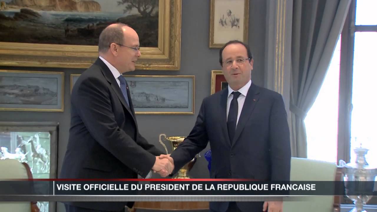 Visite officielle du président de la République Française à Monaco