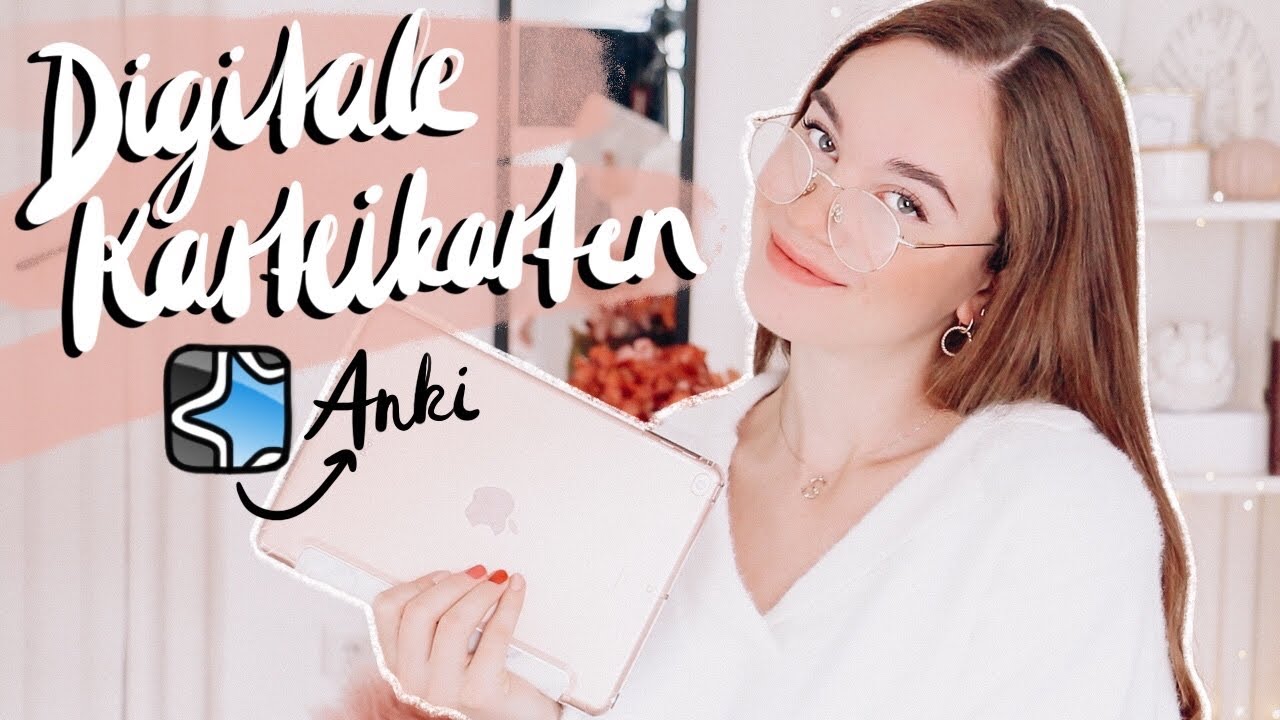 Digitale KARTEIKARTEN für SCHULE & STUDIUM - iPad Anki Tutorial