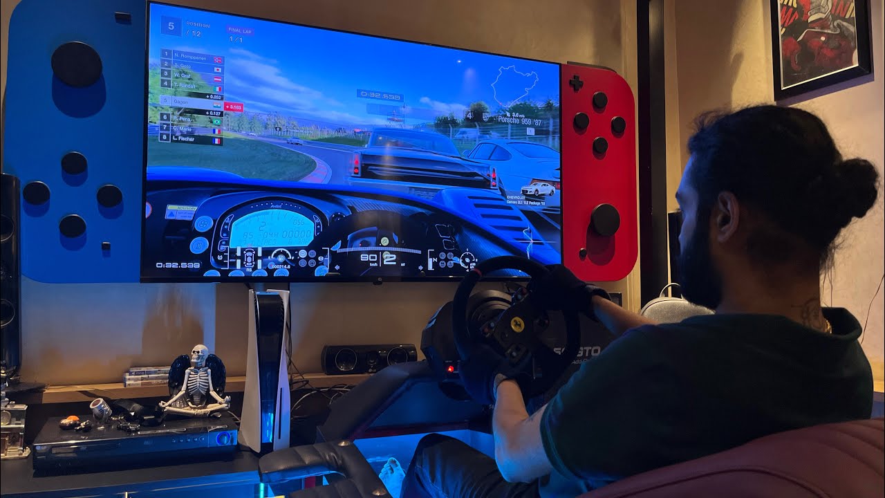 This crazy Nürburgring race went out of control 😱 #simracing #gamingsetup #fullsend #thrustmaster