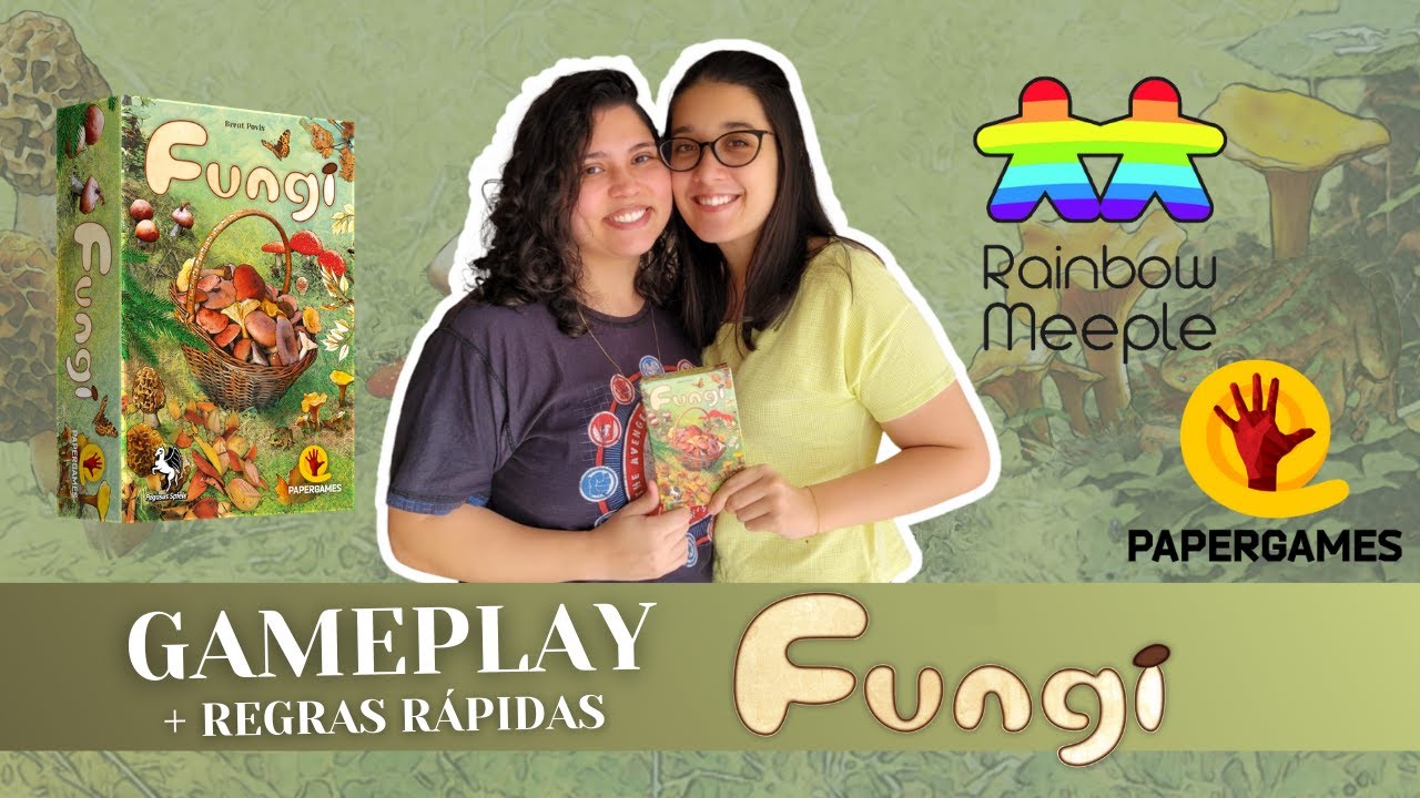Fungi - Gameplay + Regras Rápidas (PaperGames)