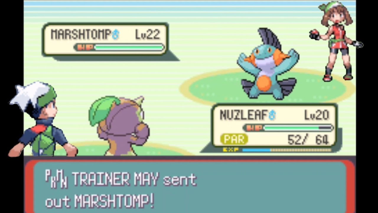 Pok&eacute;mon Emerald Legacy Vs. May Route 110