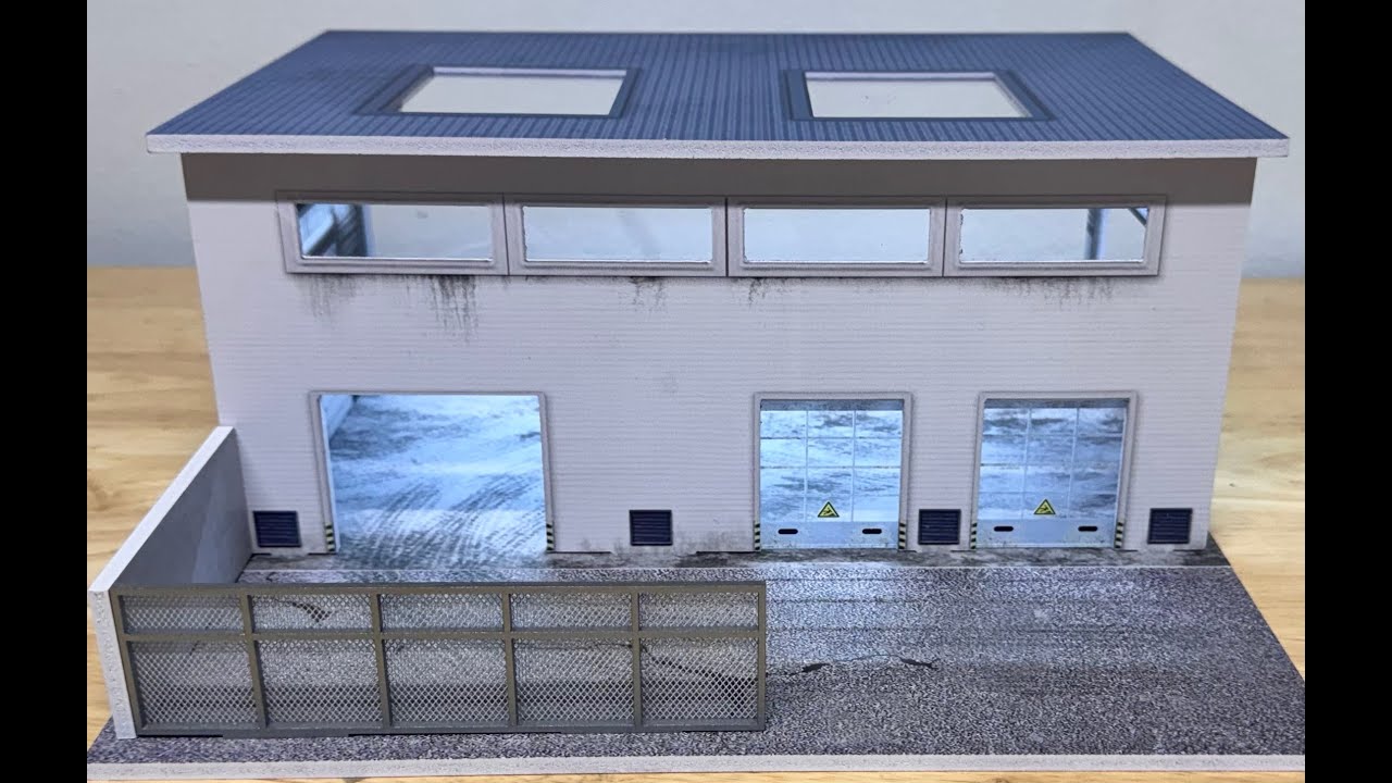 1/64 scale Moreart Factory Diorama