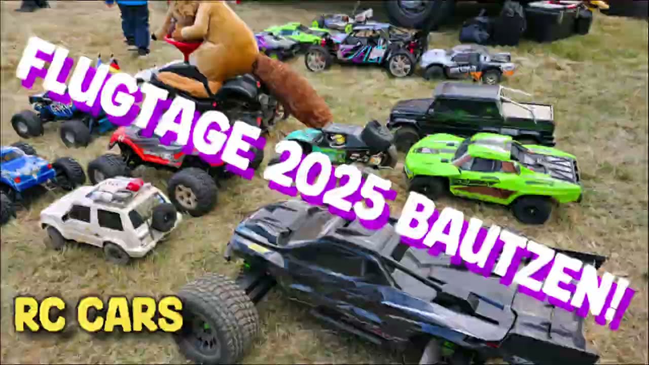 Zu Gast bei GROSSMODELLE BAUTZEN E.V. bei den Flugtagen 2025 RC CAR SHOW!