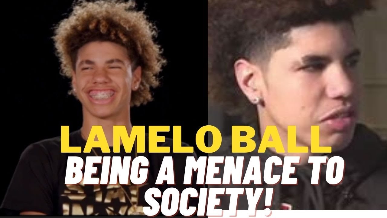 Lamelo Ball Being A Menace To Society Part 2! Lamelo Ball Funny Moments!
