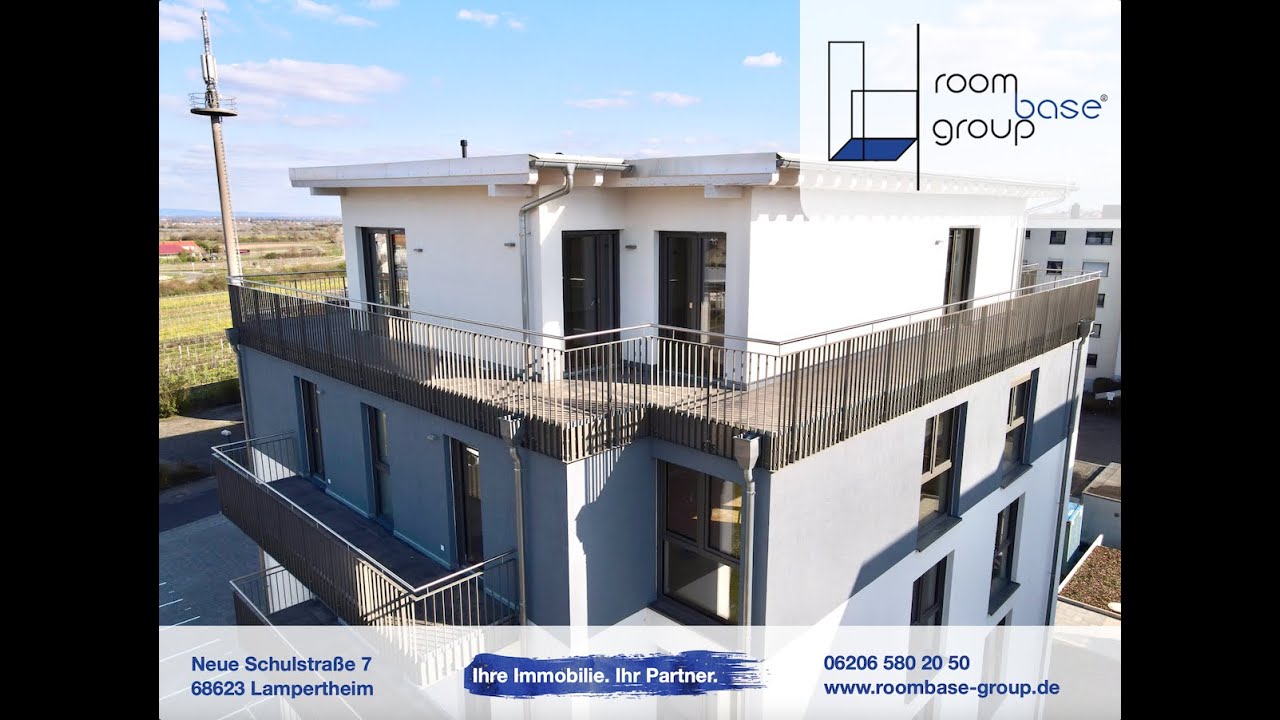 Lichtdurchflutetes Luxus-Penthouse mit 360° Blick in Bad Dürkheim