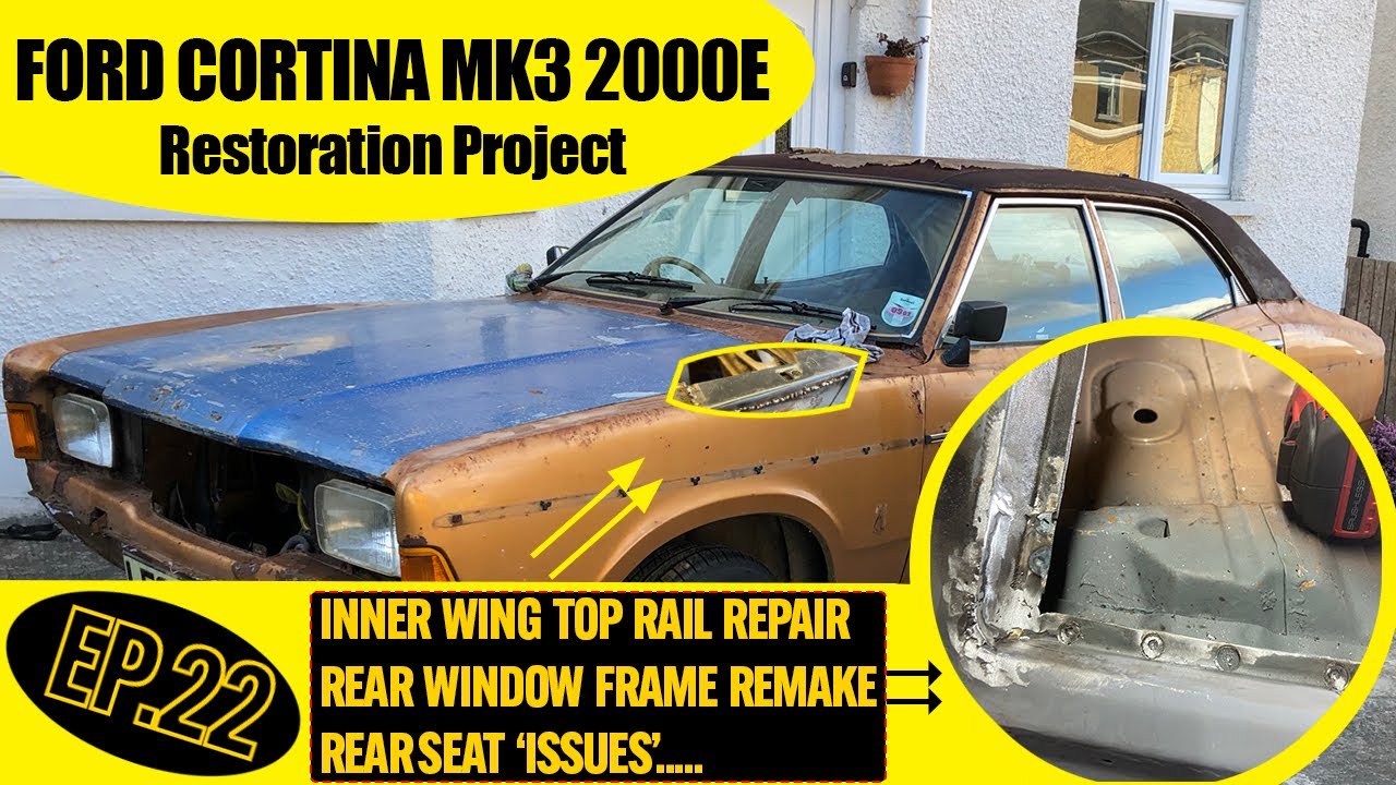 Ford Cortina Mk3. Classic 70’s Car Restoration. Ep22