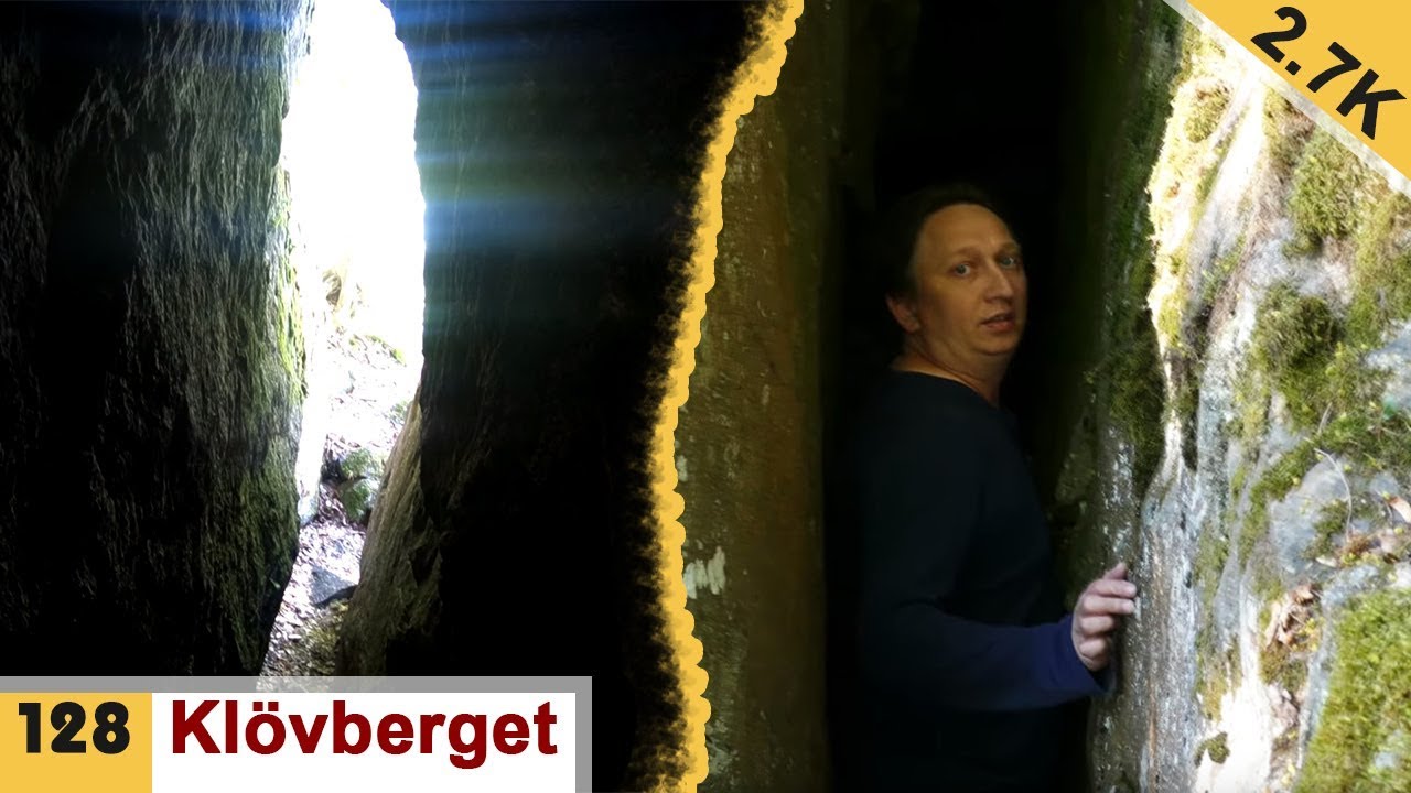 Пещеры Клёвбергет в Тюресё (Стокгольм, Швеция)
