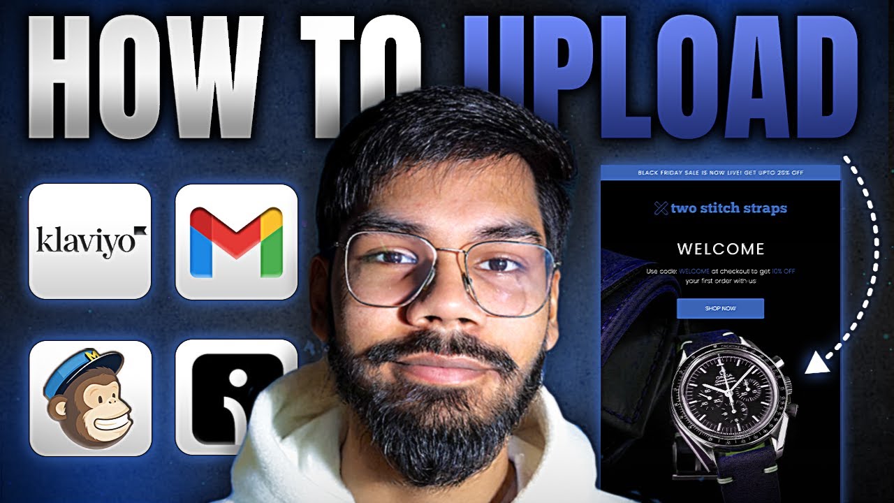 How to Upload Email Designs Properly into ANY Email Sending Platform | 2025