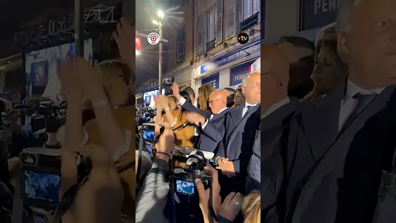 Le discours d'Eric Ciotti (UDR/RN, Nice) apr&egrave;s les premi&egrave;res estimations