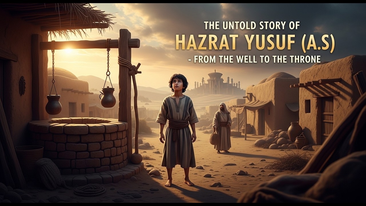 The Untold Story of Hazrat Yusuf (A.S.) From the Well to the Throne