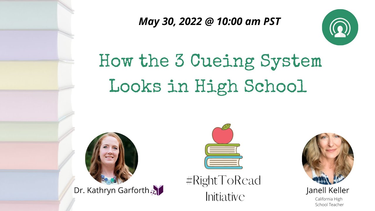 How the 3 Cueing System Looks in High School