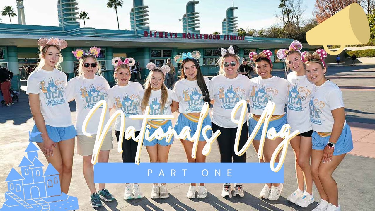 Nationals Vlog: Part 1 🐭📣